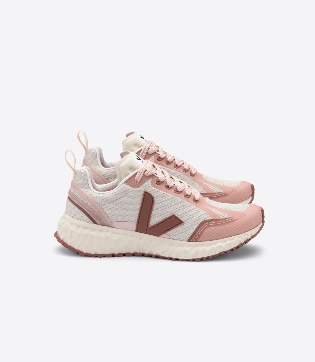 Tenisky Veja Condor Mesh Panske Béžové Ruzove | SK-68534