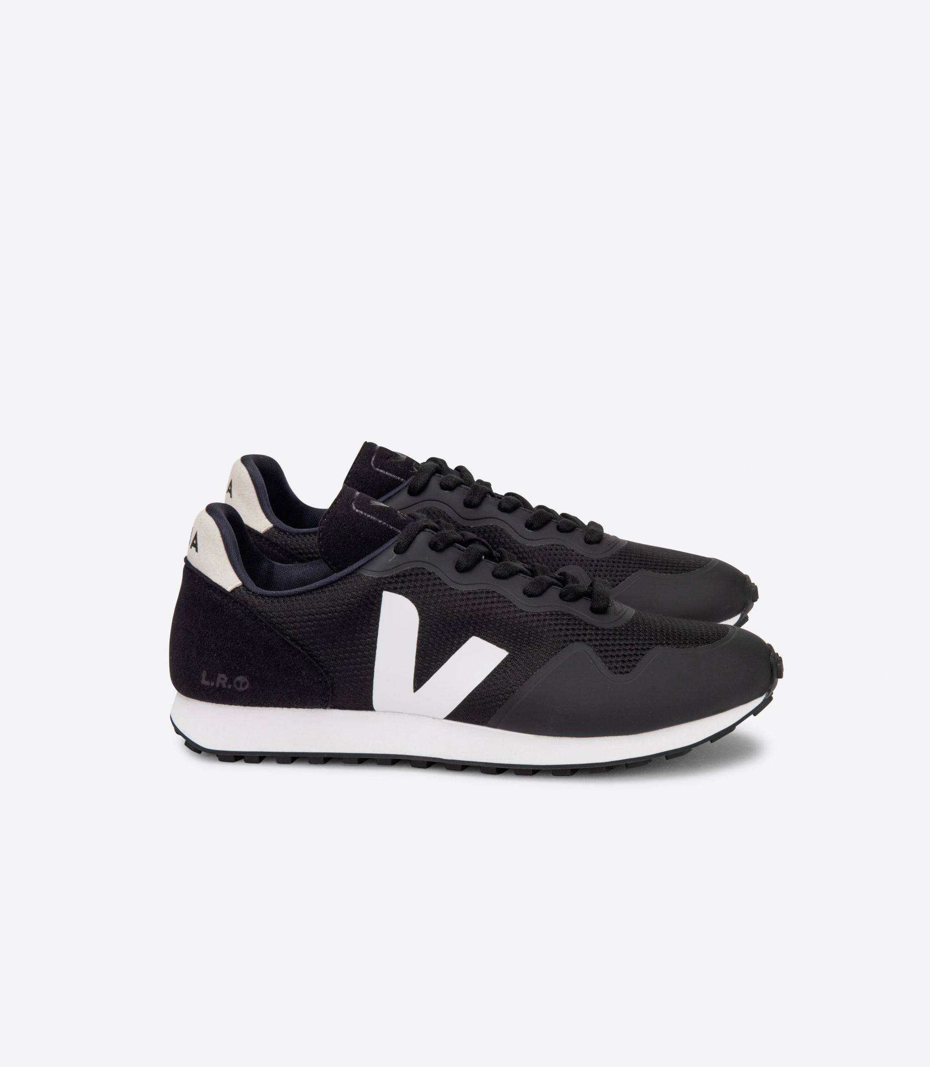 Topanky Veja Sdu B-Mesh Vegan Panske Čierne Biele | SK-56921